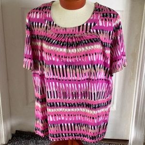 Alia short sleeve blouse